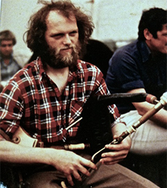 Martin Doyle playing Uilleann pipes